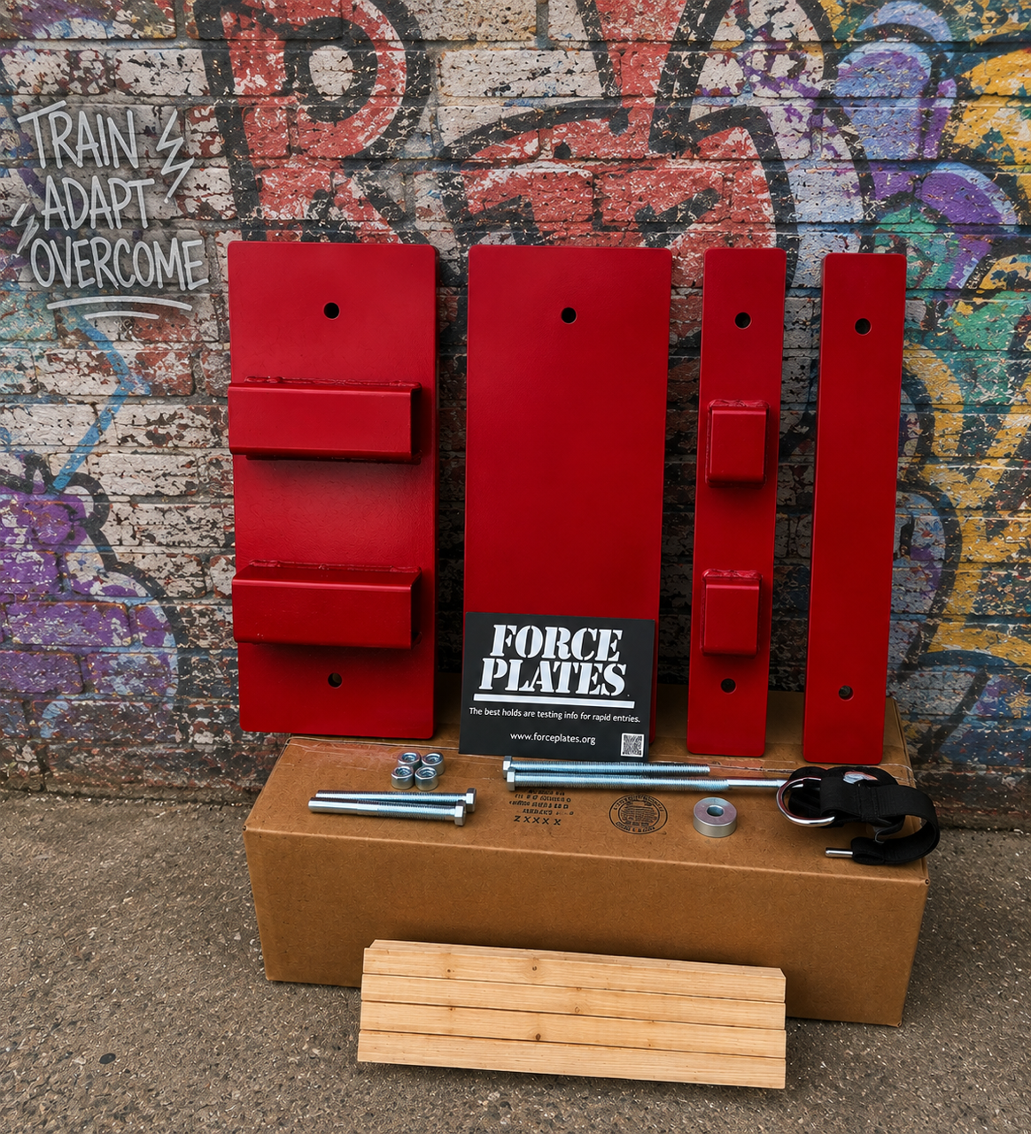 Force Plates "Dual Locks" Forcible Entry Kit