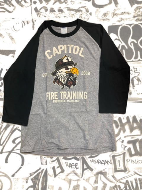 Capitol Fire Training All American 3/4 Sleeve